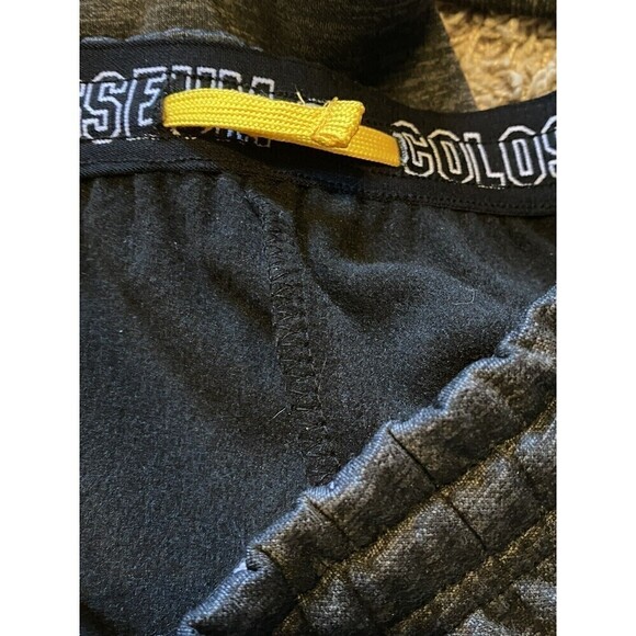Mizzou Tigers Missouri Sweatpants Colosseum Men's XXL Heathered Gray Drawstring - Picture 10 of 10